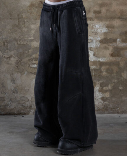 Davril Supply Gems Jogger Noir Lavé (3)