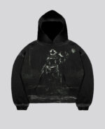 Davril Supply Hoodie Resistance Noir Lavé Clair (3)