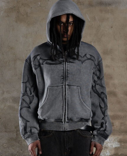 Davril Supply Hoodie Zippé Ax3s Ultra Lourd (1)