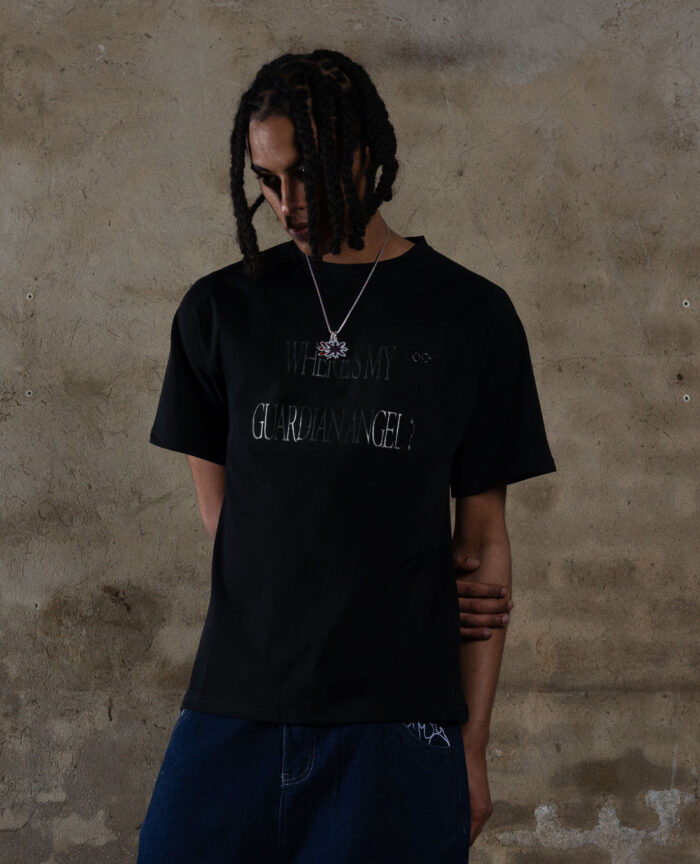 Davril Supply T Shirt Stitchmeup Noir (2)
