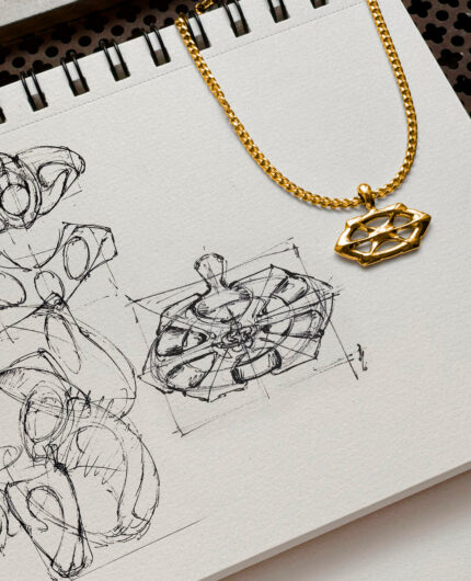 Gold Dyst Pendant (2)