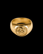 Simplecoin Ring 18 Karat Gold Plated (2)