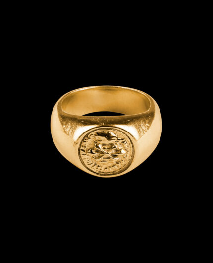 Simplecoin Ring 18 Karat Gold Plated (2)