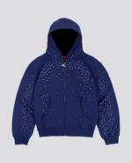 DavrilSupply Stardust Zip Hoodie Bleu (1)