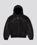 DavrilSupply Stardust Zip Hoodie Noir (2)