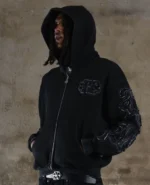 Davrilsupply Dark Neoart Zippé Hoodie (2)