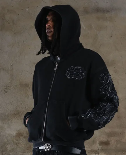 Davrilsupply Dark Neoart Zippé Hoodie (2)