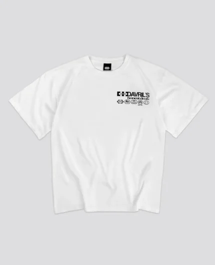 T Shirt Blanc Davrilsupply Dhd (1)