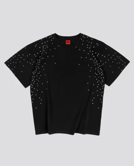 T Shirt Noir Stardust de Davrilsupply (2)