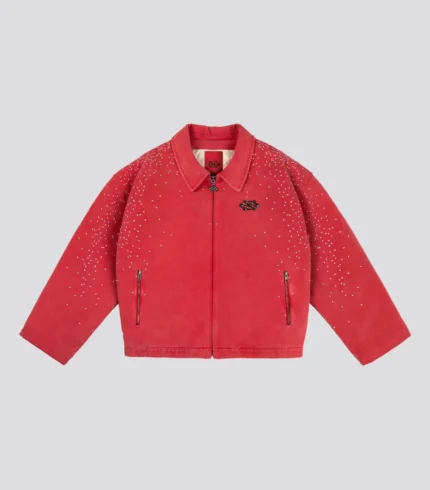 Veste Davrilsupply Red Stardust (2)